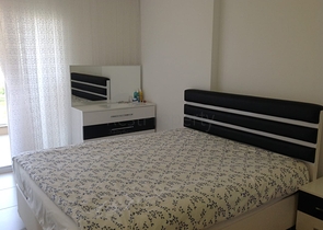 1+1 möblierte Wohnung in Avsallar