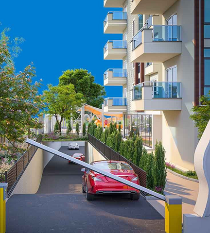 Duplex 2+1 in einem neuen Komplex vom Top-Entwickler