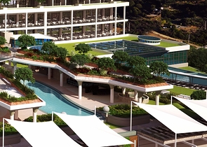 Wohnung 1+1 in einem Komplex des Hotelkonzepts.