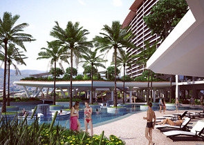 Wohnung 1+1 in einem Komplex des Hotelkonzepts.