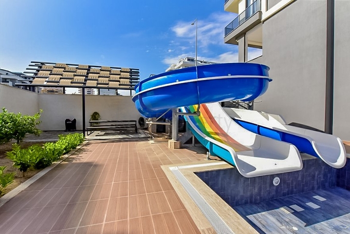 Wohnung 1+1 400 Meter vom Meer entfernt in Kargicak