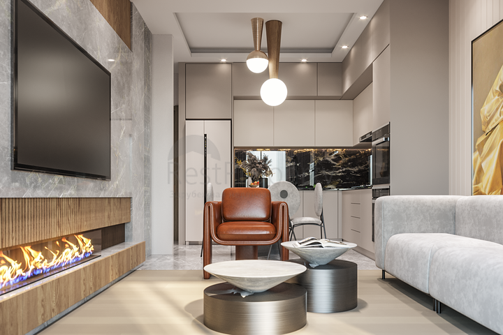 1+1 Wohnung in einem exklusiven Komplex