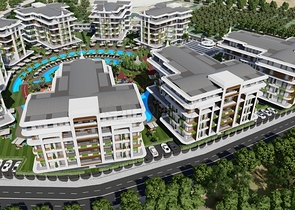 1+1 Wohnung in einem exklusiven Komplex