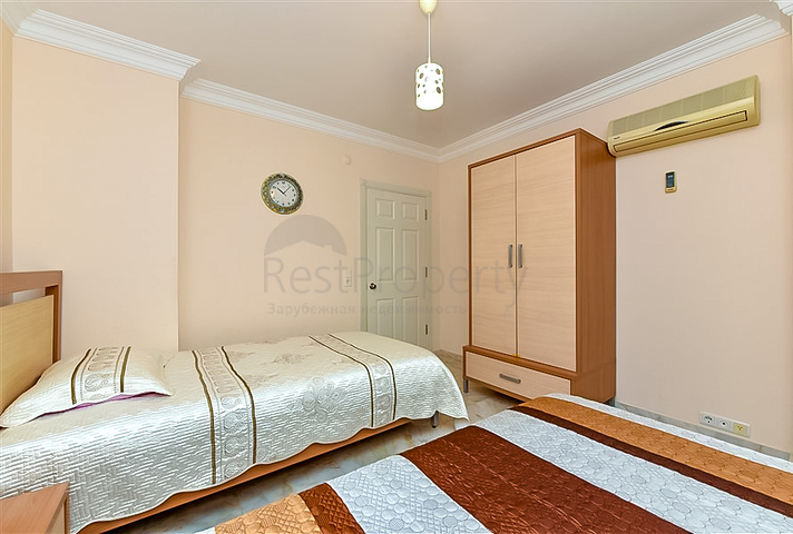 Möblierte Wohnung 2+1 150 m vom Meer entfernt