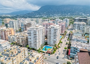 Möblierte Wohnung 2+1 150 m vom Meer entfernt