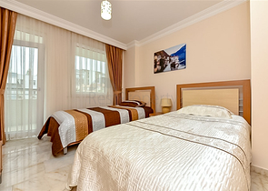 Möblierte Wohnung 2+1 150 m vom Meer entfernt