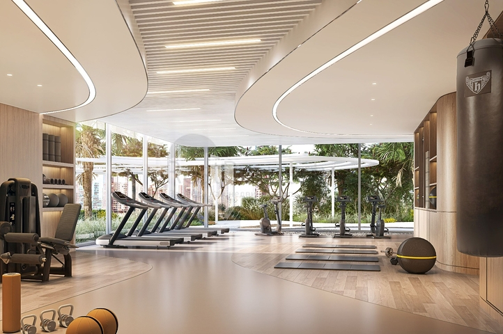 Apartments mit Blick auf den Burj Khalifa Canal in Dubai