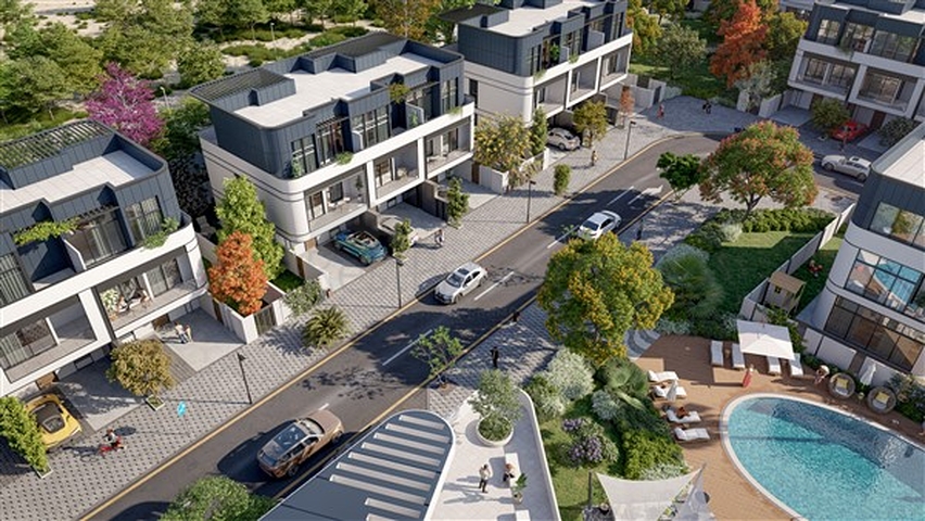 Luxusvillen in Dubai, Dubai in einem privilegierten Projekt