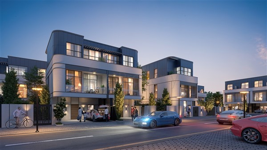 Luxusvillen in Dubai, Dubai in einem privilegierten Projekt