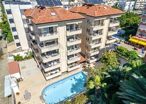 Wohnung 1+1 100 Meter vom Meer entfernt in Oba/Alanya