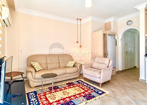 Wohnung 1+1 100 Meter vom Meer entfernt in Oba/Alanya