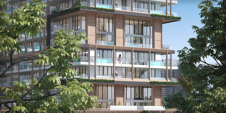 Investitionswohnungen mit Pool in Dubai, Arjan