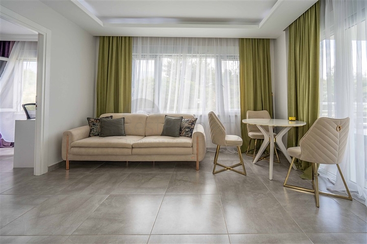 Gemütliche Wohnung 2+1 in Bezirk Oba/Alanya