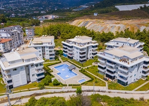 Gemütliche Wohnung 2+1 in Bezirk Oba/Alanya