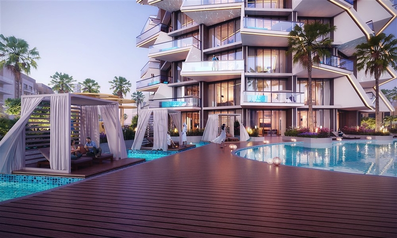 Apartments mit Pool in Jumeirah Village Circle in einem ikonischen Projekt