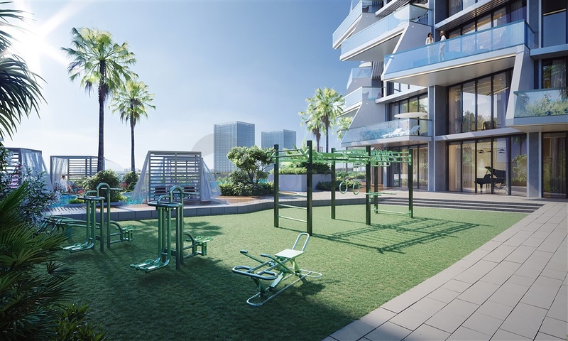 Apartments mit Pool in Jumeirah Village Circle in einem ikonischen Projekt