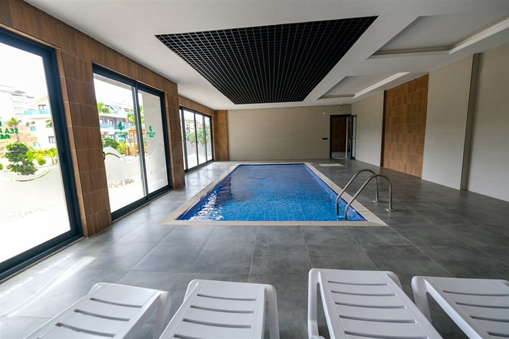 2+1 Penthouse mit Blick auf das Meer und die Festung von Calais im Stadtteil Oba