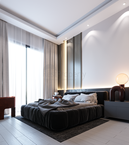 Zweizimmerwohnung im exklusiven Komplex des Bezirks Oba.