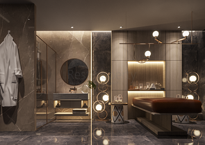 Zweizimmerwohnung im exklusiven Komplex des Bezirks Oba.