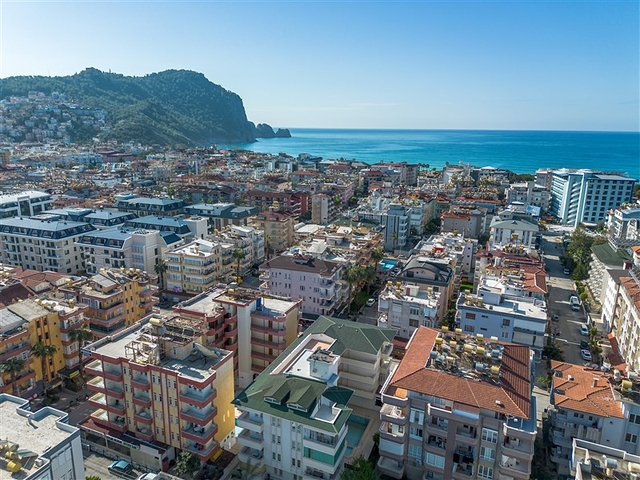 1+1 Wohnung 500 Meter vom Kleopatra Strand entfernt