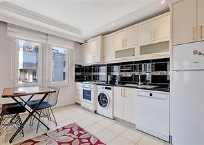 1+1 Wohnung 500 Meter vom Kleopatra Strand entfernt