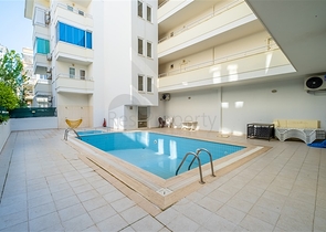 1+1 Wohnung 500 Meter vom Kleopatra Strand entfernt