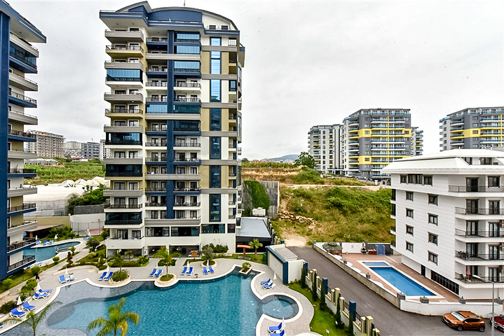 1+1 Wohnung zur Miete im Stadtteil Mahmutlar