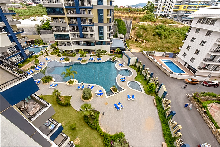 1+1 Wohnung zur Miete im Stadtteil Mahmutlar