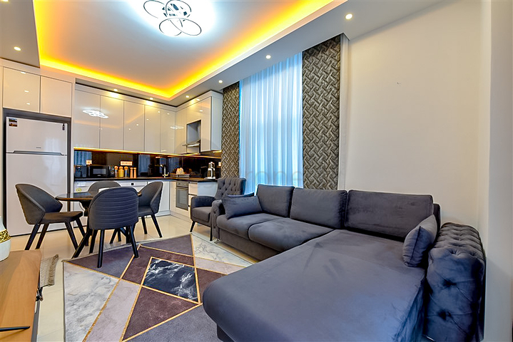 1+1 Wohnung zur Miete im Stadtteil Mahmutlar