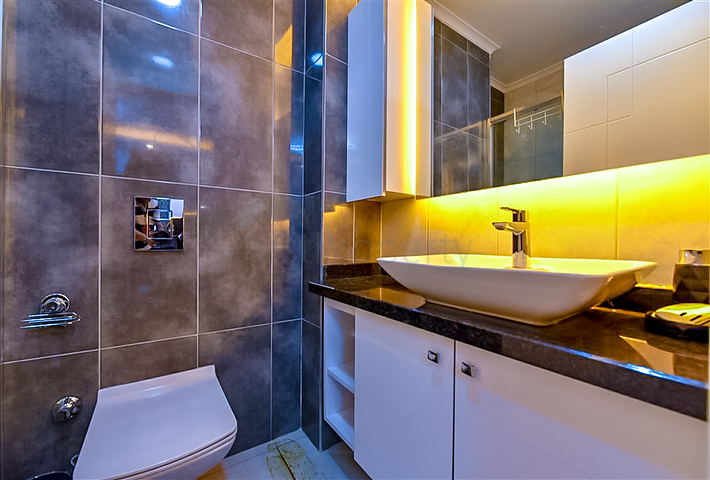 1+1 Wohnung zur Miete im Stadtteil Mahmutlar