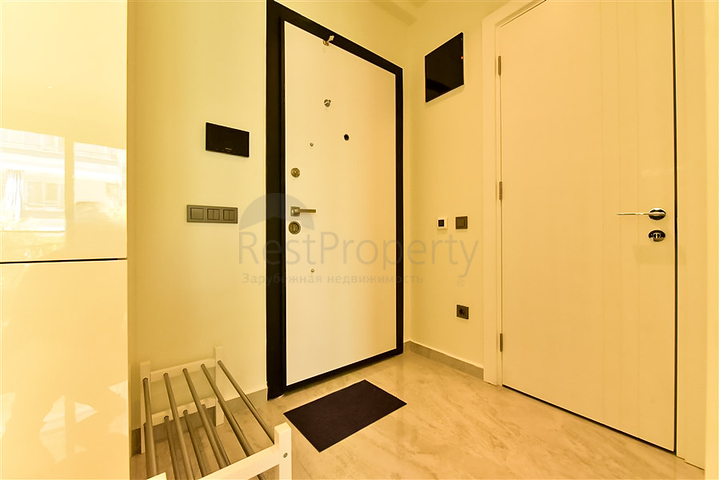 1+1 Wohnung in einem neuen Komplex, 300 Meter vom Strand entfernt