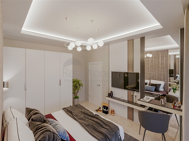 Zweizimmerwohnung in einer neuen Wohnanlage in Mahmutlar