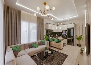 Zweizimmerwohnung in einer neuen Wohnanlage in Mahmutlar