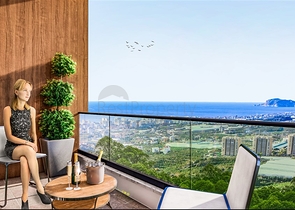 Zweizimmerwohnung in einer neuen Wohnanlage in Mahmutlar