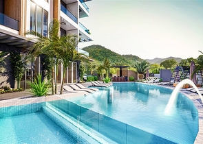 Zweizimmerwohnung in einer neuen Wohnanlage in Mahmutlar