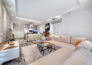 Möblierte Wohnung mit 2+1 Aufenthaltsgenehmigung in der Gegend von Dschikkilli