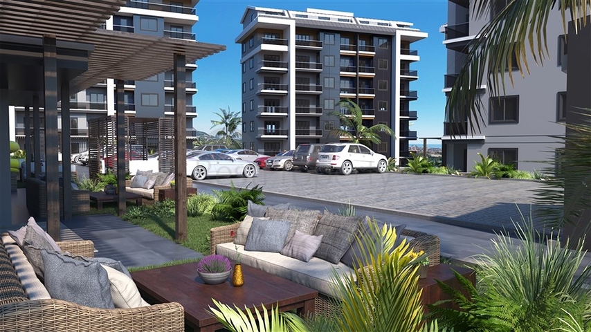 Neue Wohnung mit einem Schlafzimmer im Stadtteil Oba