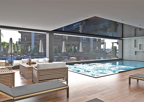 Neue Wohnung mit einem Schlafzimmer im Stadtteil Oba