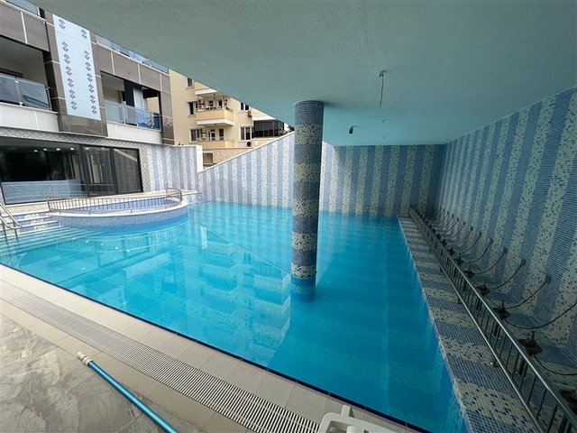 Schöne Wohnung in einer Residenz am Meer im Stadtteil Mahmutlar