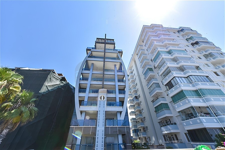 Schöne Wohnung in einer Residenz am Meer im Stadtteil Mahmutlar