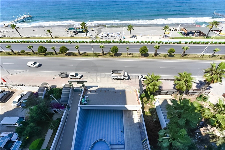 Schöne Wohnung in einer Residenz am Meer im Stadtteil Mahmutlar