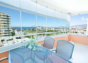 Gemütliche Dreizimmerwohnung mit atemberaubender Aussicht