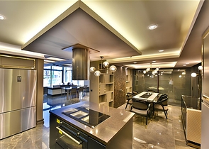 Villa mit Blick auf das Mittelmeer und die Festung von Alanya