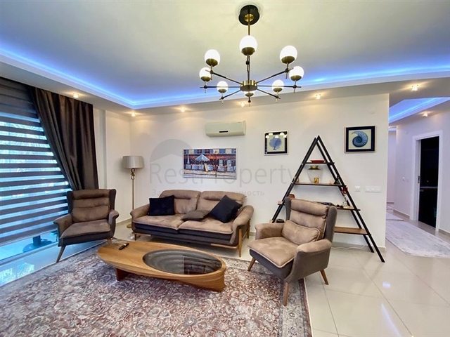 Möblierte Dreizimmerwohnung in Tosmur