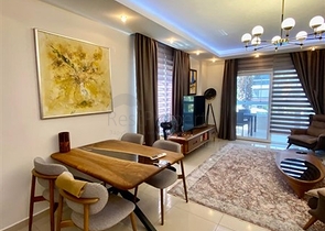 Möblierte Dreizimmerwohnung in Tosmur