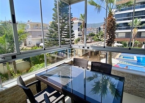 Möblierte Dreizimmerwohnung in Tosmur