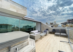 3+1 Penthouse mit Meer- und Bergblick