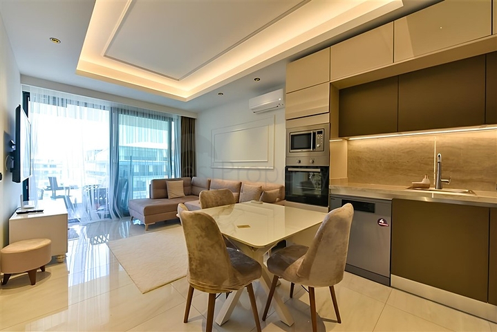 1+1 Wohnung an der ersten Küste