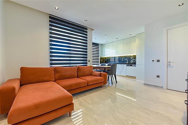 Penthouse 2+1 in einem neuen Komplex im Stadtteil Oba, 350 m vom Meer entfernt