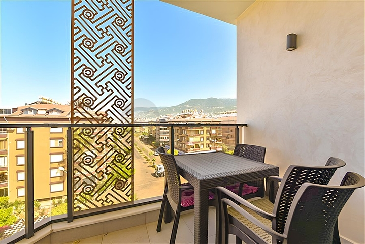 Penthouse 2+1 in einem neuen Komplex im Stadtteil Oba, 350 m vom Meer entfernt